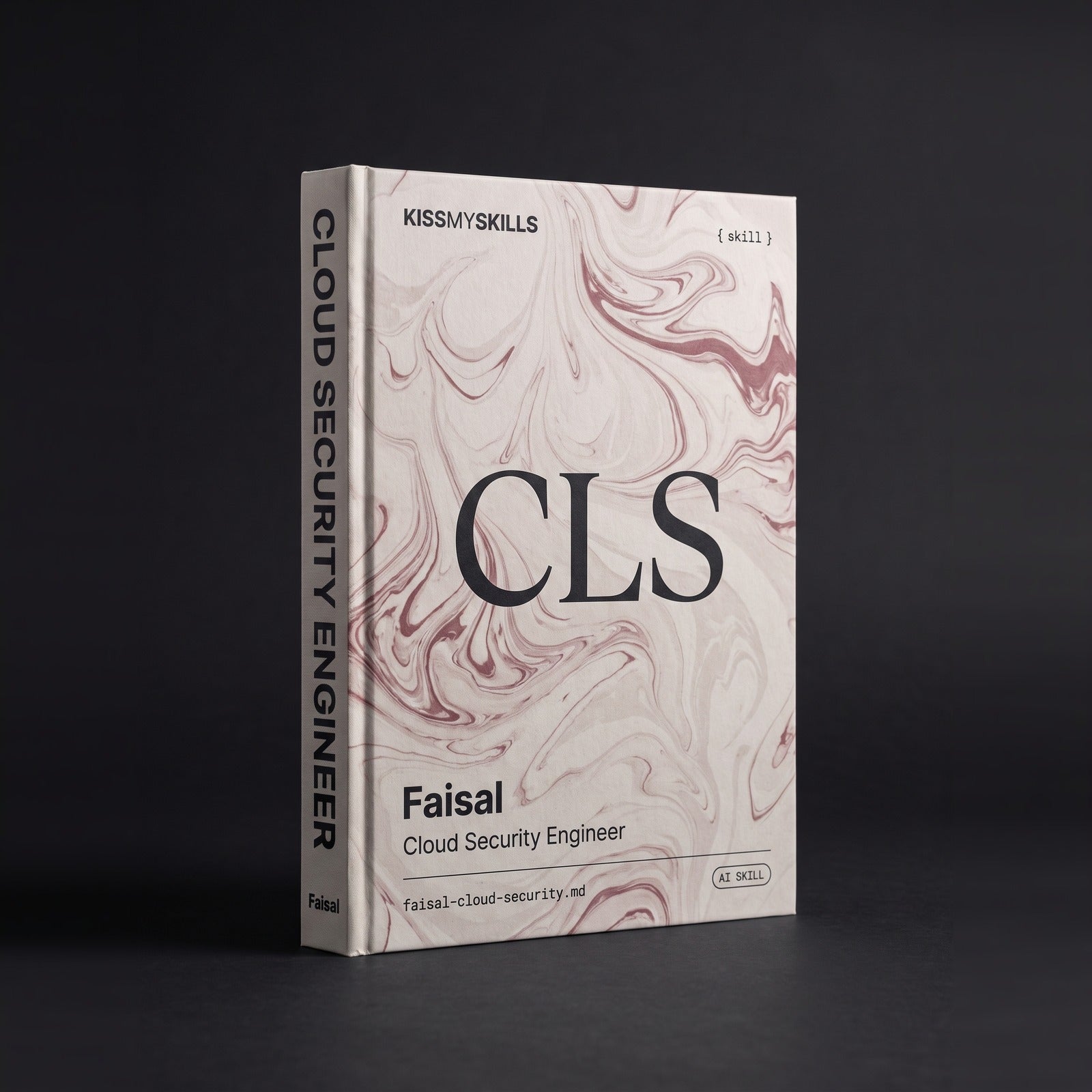 Cloud Security Engineer Claude skill by KissMySkills, hardcover volume cover
