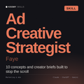 Ad Creative Strategist, Faye AI skill by KissMySkills, cover