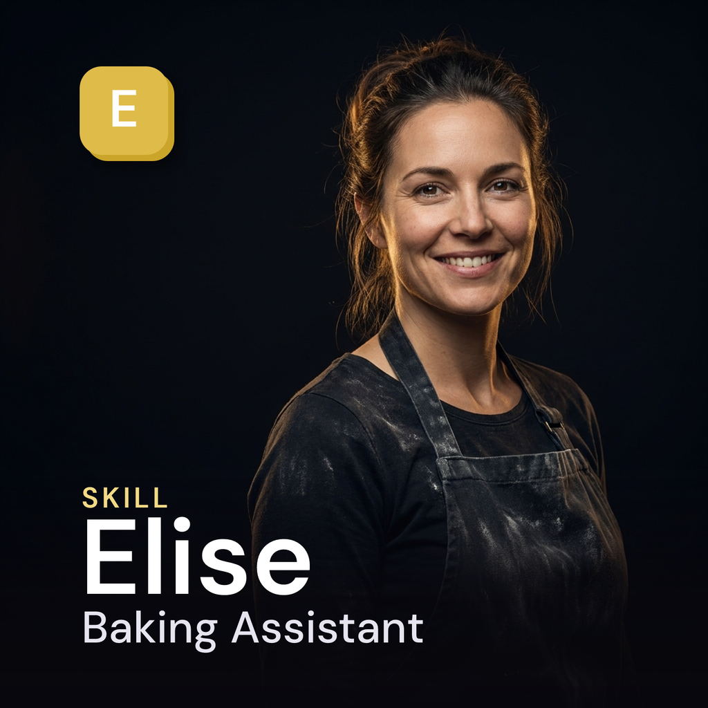 Elise — Baking Assistant AI Skill