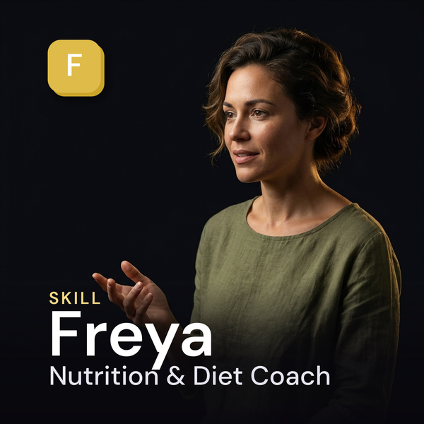 Freya — Nutrition & Diet Coach AI Skill
