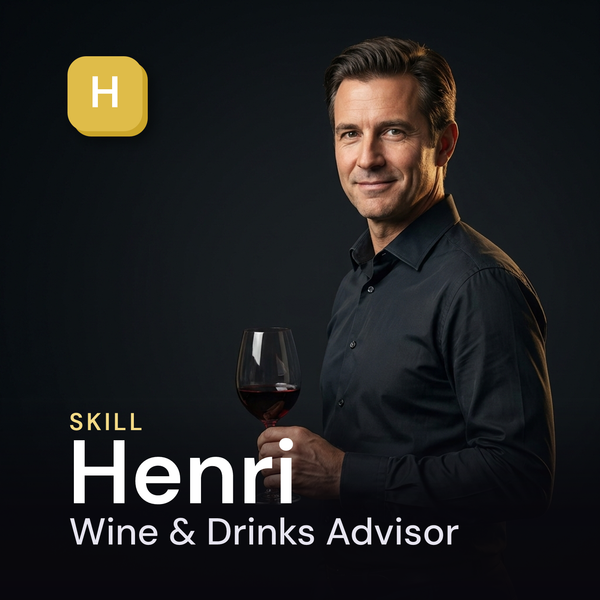 Henri — Wine & Drinks Advisor AI Skill
