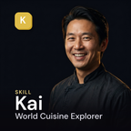Kai — World Cuisine Explorer AI Skill