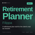 Retirement Planner, Filippa AI skill by KissMySkills, cover