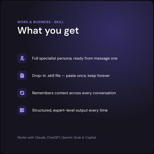 Adrian — CFO AI Skill — what's included