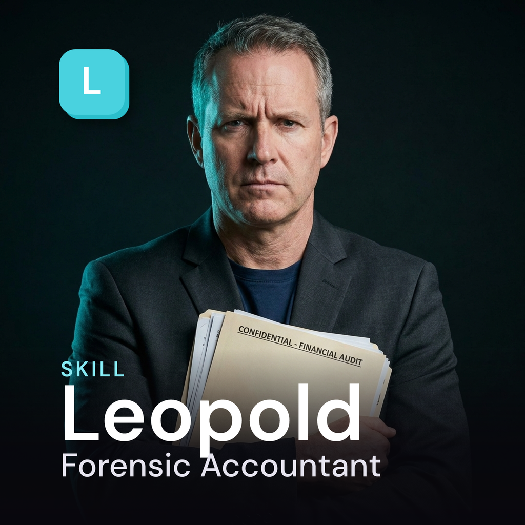 Leopold - Forensic Accountant & Fraud Investigator AI Skill