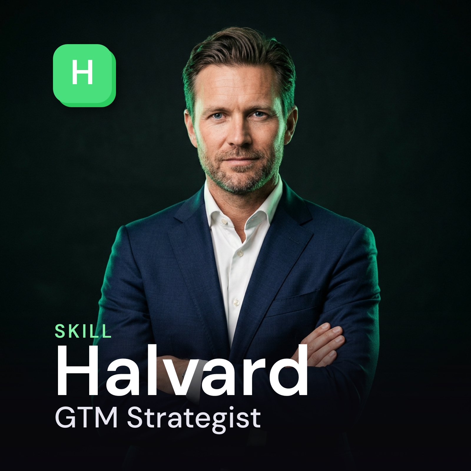 Halvard — GTM Strategist AI Skill