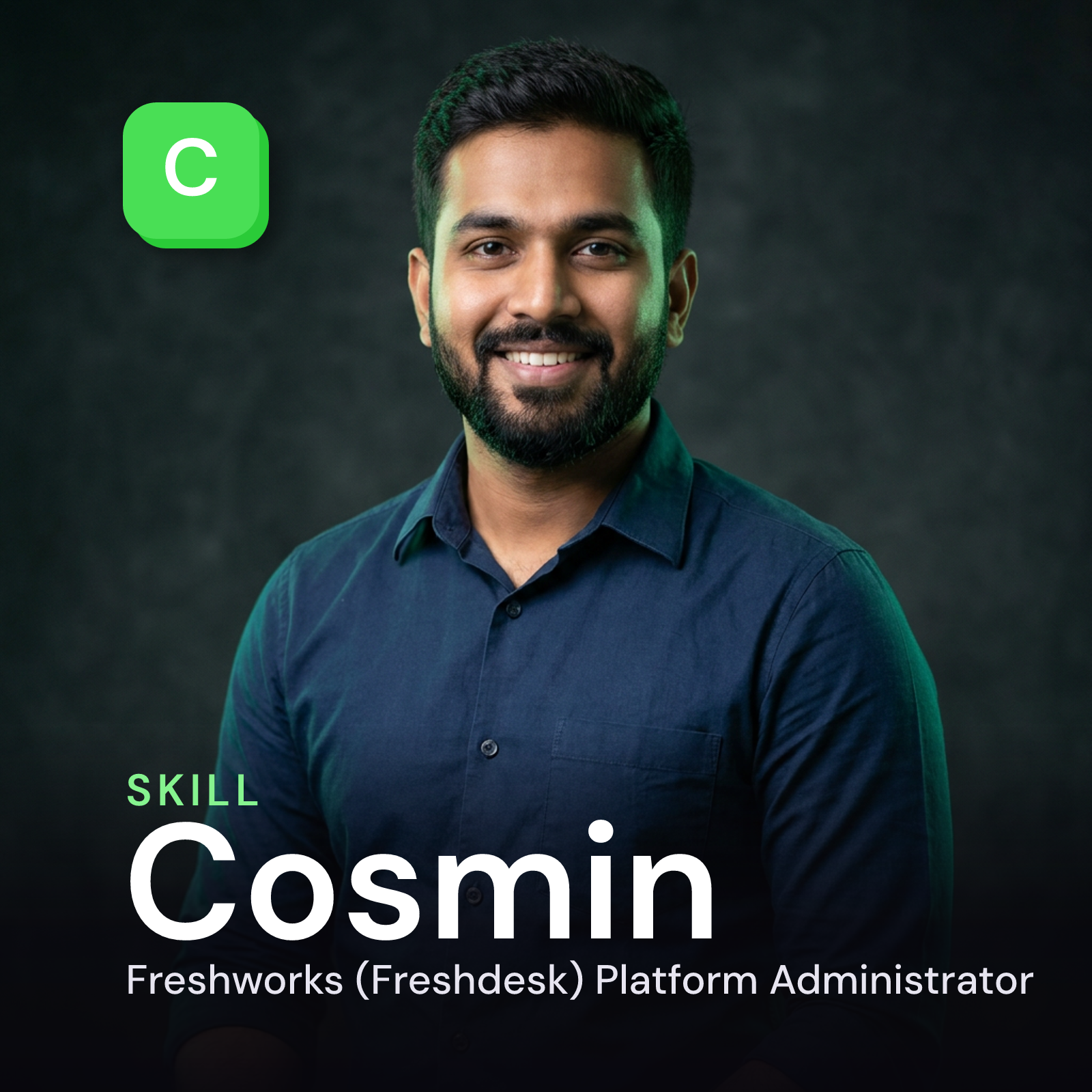 Cosmin — Freshworks (Freshdesk) Platform Administrator AI Skill