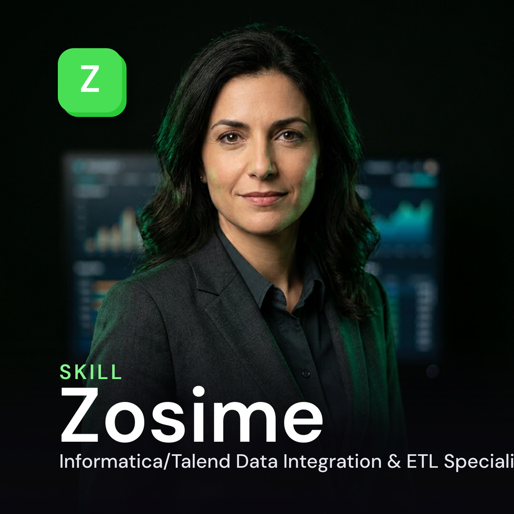 Zosime — Informatica/Talend Data Integration & ETL Specialist AI Skill