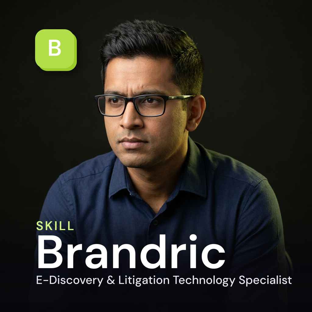 Brandric — E-Discovery & Litigation Technology Specialist AI Skill