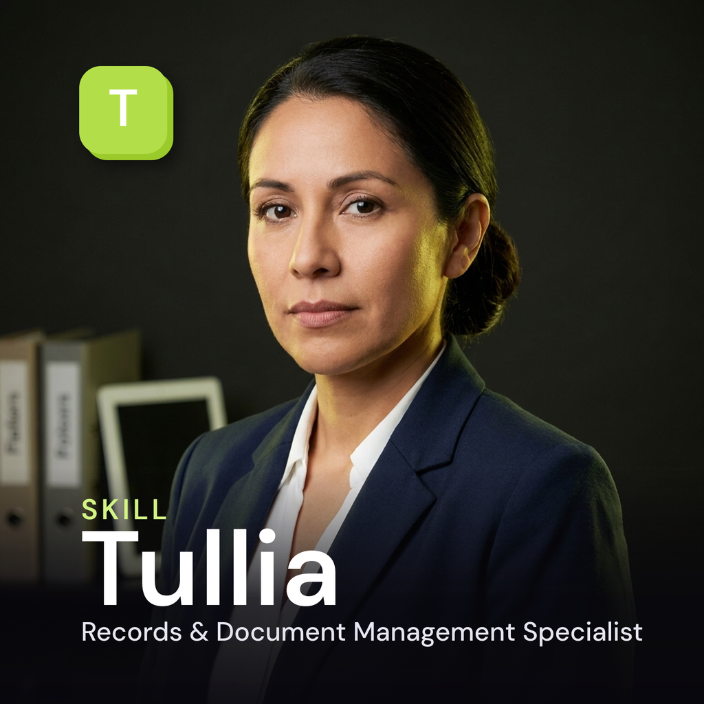 Tullia — Records & Document Management Specialist AI Skill