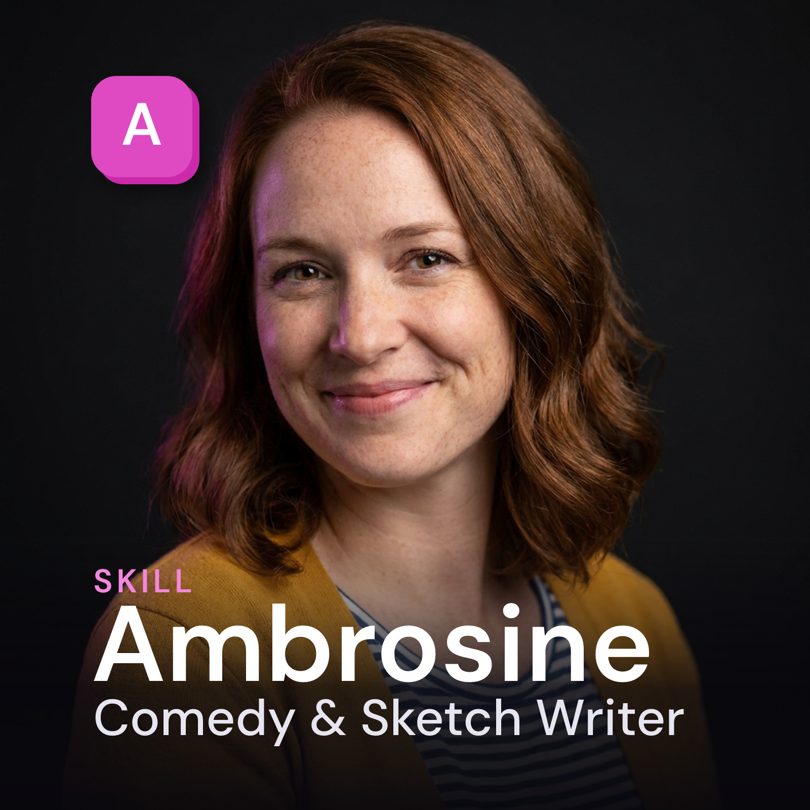 Ambrosine — Comedy & Sketch Writer AI Skill