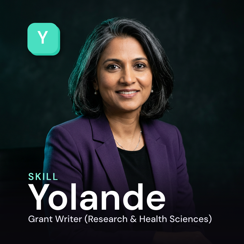 Yolande — Grant Writer (Research & Health Sciences) AI Skill