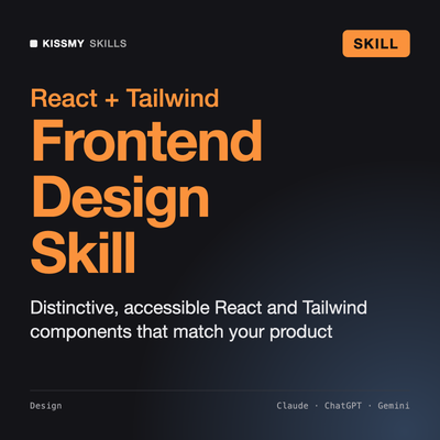 Frontend Design Skill - Production React and Tailwind UI for Claude Code