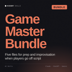 Game Master Bundle AI bundle by KissMySkills, cover