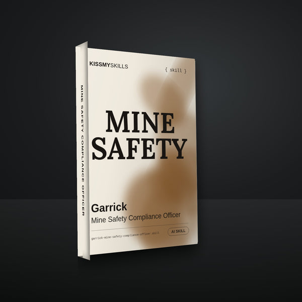 Garrick - Mine Safety Compliance Officer AI Skill cover