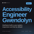 Accessibility Engineer, Gwendolyn AI skill by KissMySkills, cover