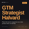 GTM Strategist, Halvard AI skill by KissMySkills, cover
