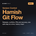 Hamish - Git & GitHub Workflow AI skill by KissMySkills, cover