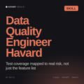 Data Quality Engineer, Havard AI skill by KissMySkills, cover