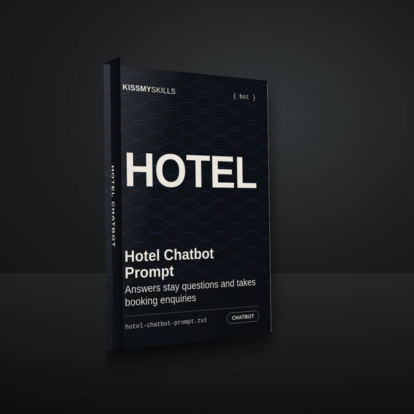 Hotel Chatbot Prompt cover