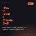 How to Build a Claude Skill AI skill by KissMySkills, cover