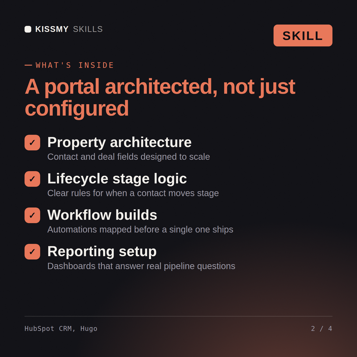 Hugo - HubSpot CRM Specialist AI Skill