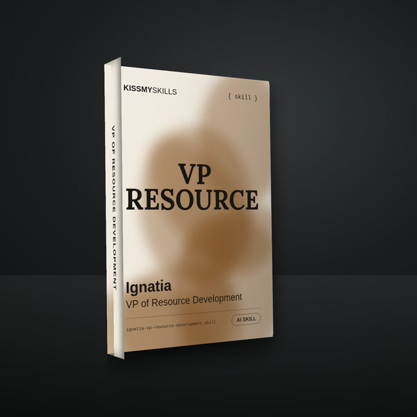 Ignatia - VP of Resource Development AI Skill cover
