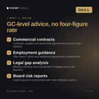 What's inside the In-House Counsel, Leon AI skill: Commercial contracts, Employment guidance, Legal gap analysis, Board risk reports
