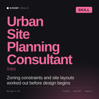 Urban Site Planning Consultant, Ines AI skill by KissMySkills, cover