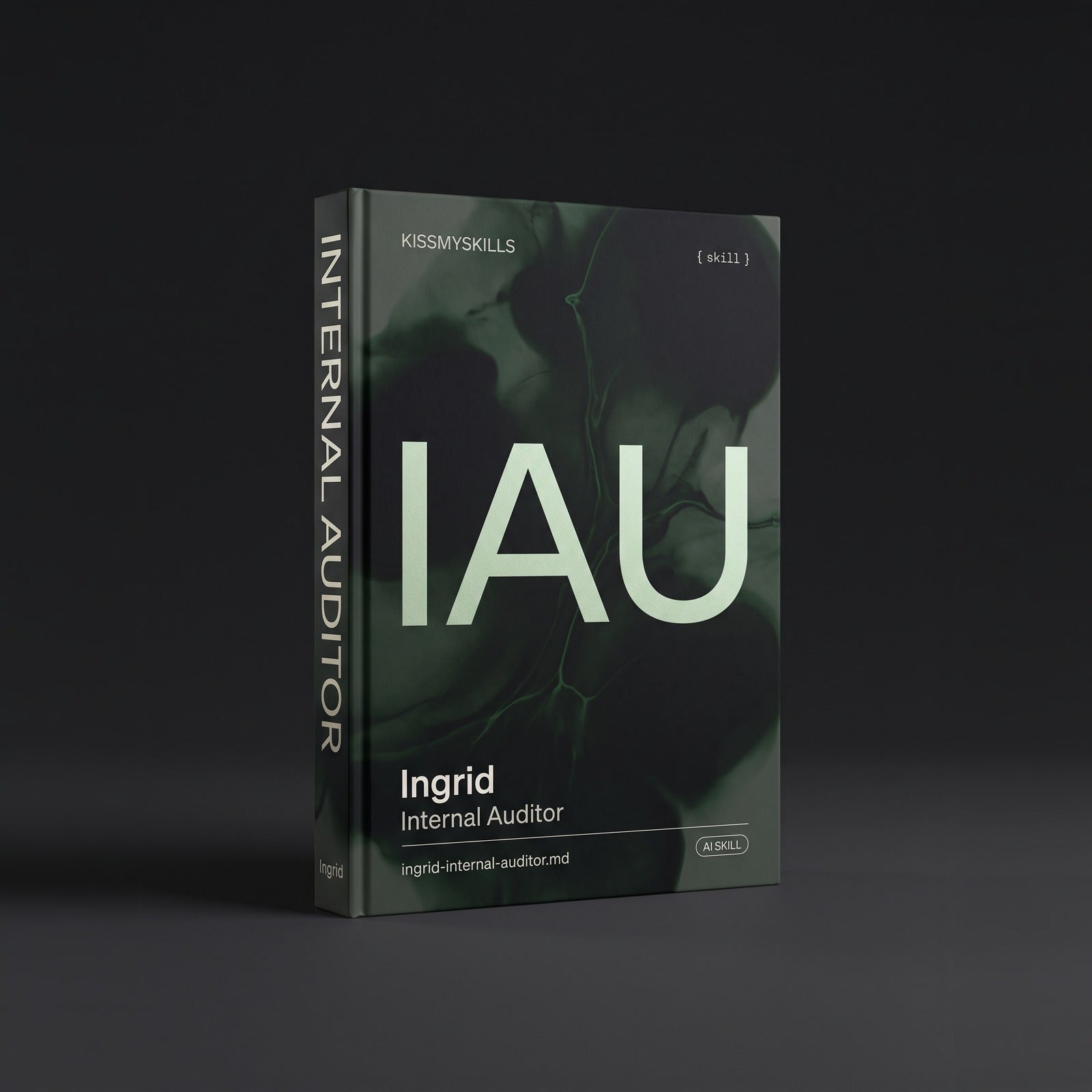 Ingrid - Internal Auditor Claude skill by KissMySkills, hardcover volume cover