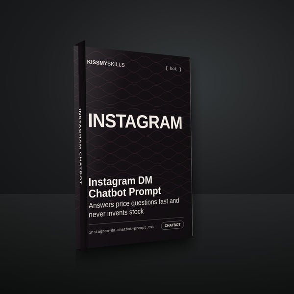 Instagram DM Chatbot Prompt cover