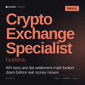 Crypto Exchange Specialist, Isadora AI skill by KissMySkills, cover
