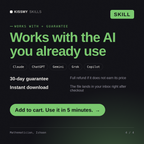 The Mathematician, Ishaan AI skill works with Claude, ChatGPT, Gemini and any AI chat, 30-day money-back guarantee