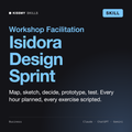 Isidora - Design Sprint Facilitator AI skill by KissMySkills, cover