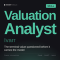 Valuation Analyst, Ivarr AI skill by KissMySkills, cover