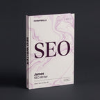SEO Writer Claude skill by KissMySkills, hardcover volume cover