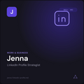 Jenna — LinkedIn Profile Strategist AI Skill cover