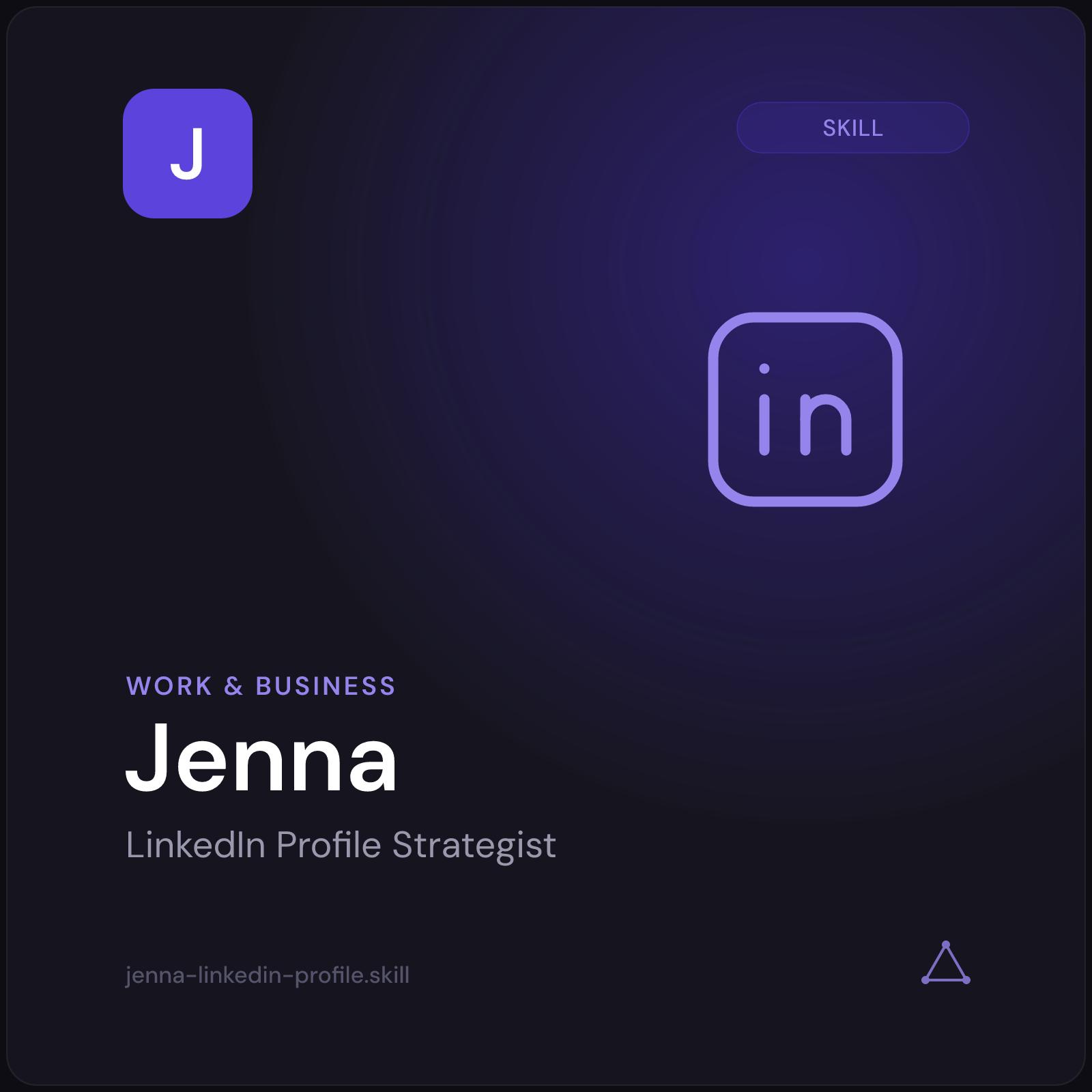 Jenna — LinkedIn Profile Strategist AI Skill preview 4