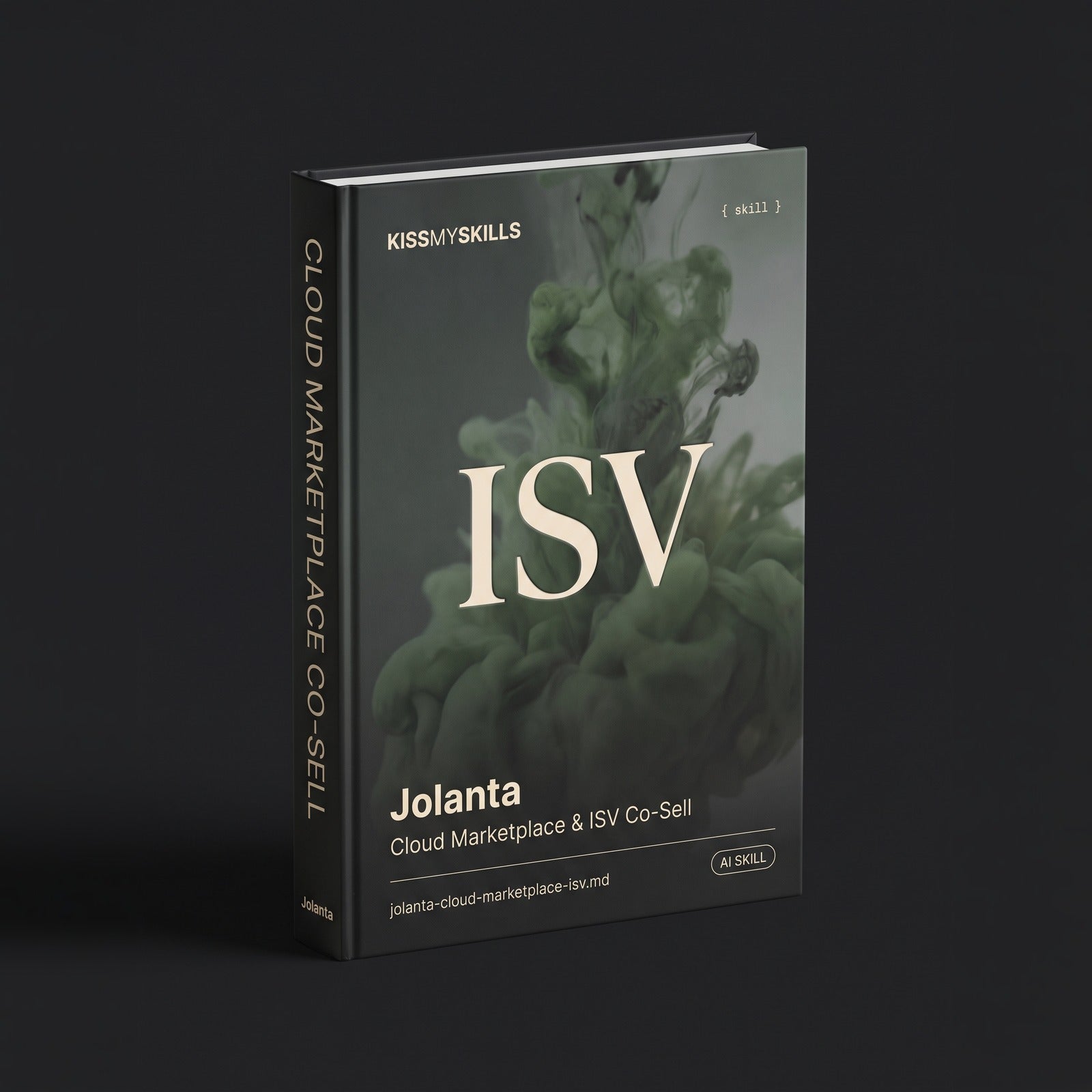 Cloud Marketplace & ISV Co-Sell Manager Claude skill by KissMySkills, hardcover volume cover