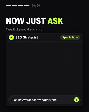 How a skill works: buy it, get the .md file, paste it into your AI, it answers like a specialist (silent loop, 16 seconds)