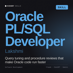 Oracle PL/SQL Developer, Lakshmi AI skill by KissMySkills, cover