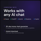 Works with any AI