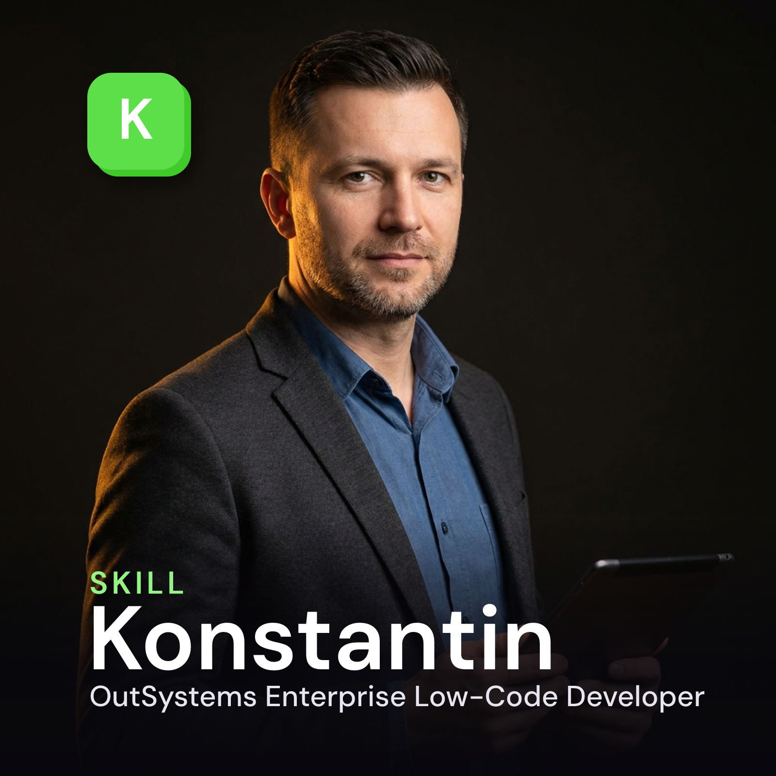 Konstantin - OutSystems Enterprise Low-Code Developer AI Skill