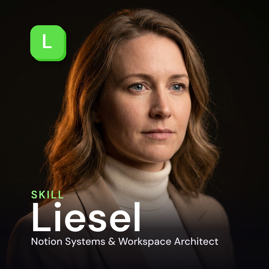 Liesel - Notion Systems & Workspace Architect AI Skill