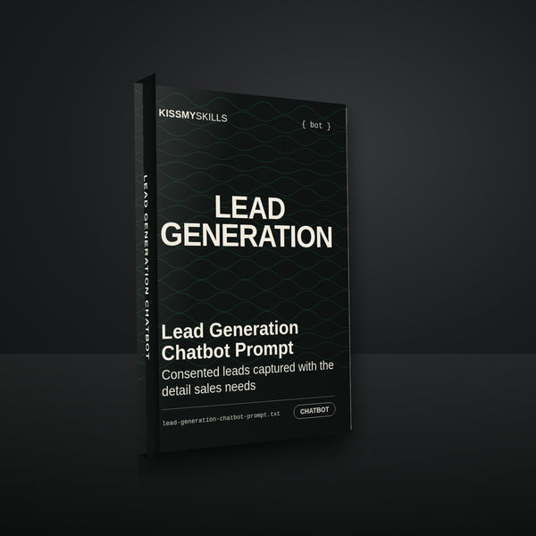 Lead Generation Chatbot Prompt cover