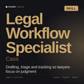 Legal Workflow Specialist, Cass AI skill by KissMySkills, cover