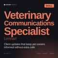 Veterinary Communications Specialist, Lennart AI skill by KissMySkills, cover