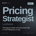 Pricing Strategist, Leofwine AI skill by KissMySkills, cover
