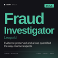 Fraud Investigator, Leopold AI skill by KissMySkills, cover