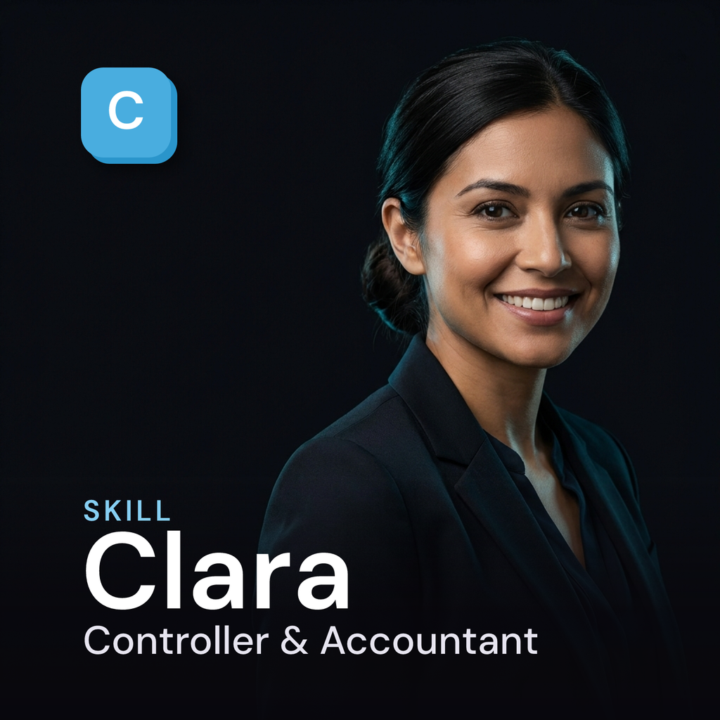 Clara — Controller & Accountant AI Skill
